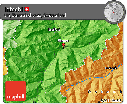 Political Map of Intschi