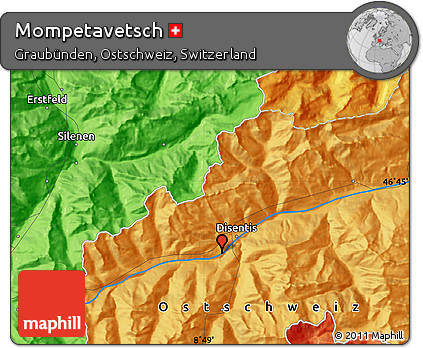 Political Map of Mompetavetsch