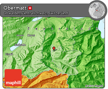 Political Map of Obermatt
