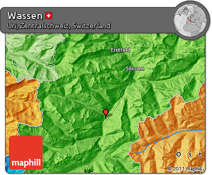 Political Map of Wassen