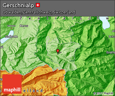 Political Map of Gerschnialp