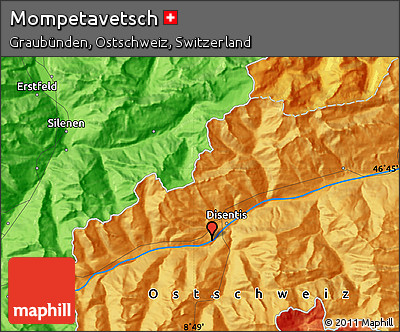 Political Map of Mompetavetsch