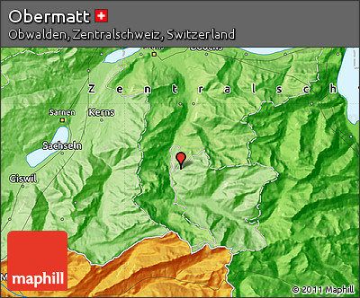 Political Map of Obermatt