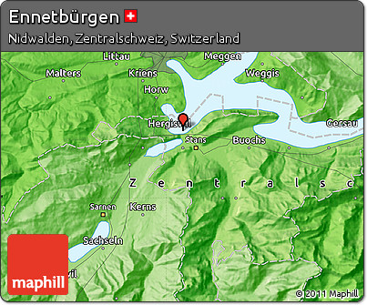 Political Map of Ennetbürgen