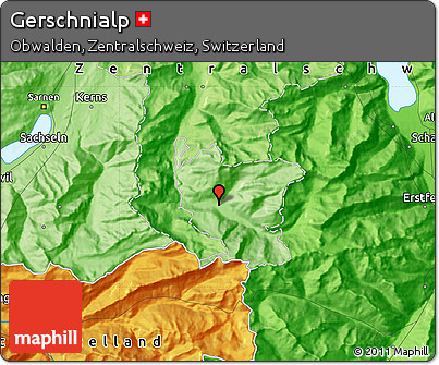 Political Map of Gerschnialp