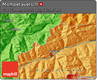 Political Map of Mompetavetsch