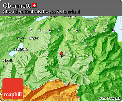 Political Map of Obermatt