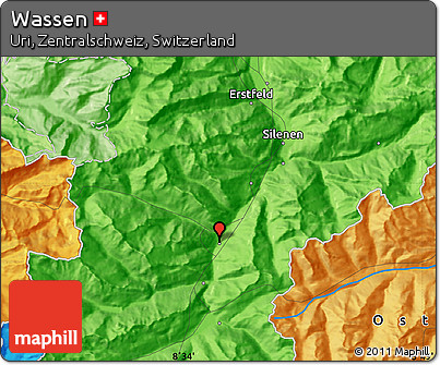 Political Map of Wassen