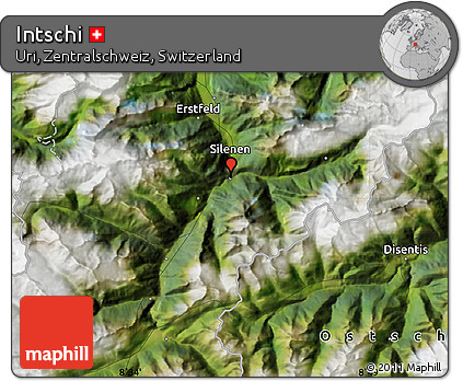 Satellite Map of Intschi