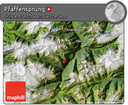 Satellite Map of Pfaffensprung