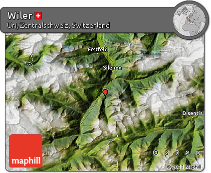 Satellite Map of Wiler