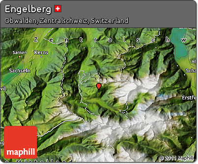 Satellite Map of Engelberg