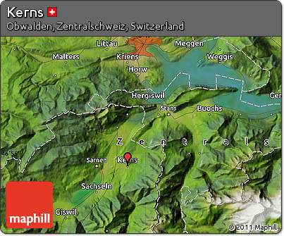 Satellite Map of Kerns