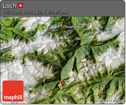 Satellite Map of Loch