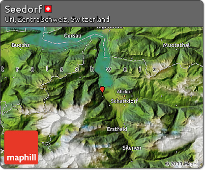 Satellite Map of Seedorf