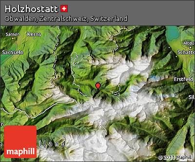 Satellite Map of Holzhostatt