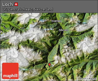 Satellite Map of Loch