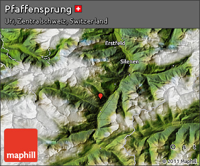 Satellite Map of Pfaffensprung