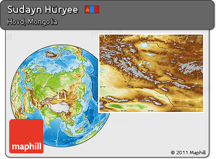 Physical Location Map of Sudayn Hüryee