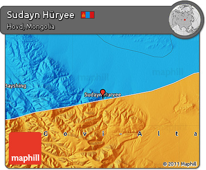 Political Map of Sudayn Hüryee