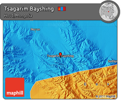 Political Map of Tsagarim Bayshing