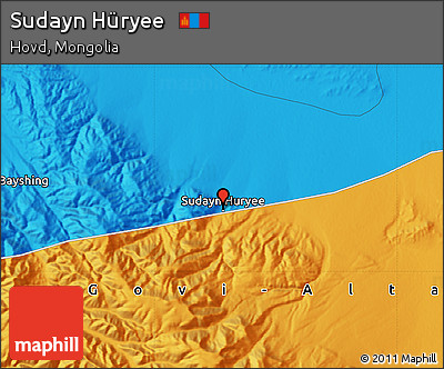 Political Map of Sudayn Hüryee