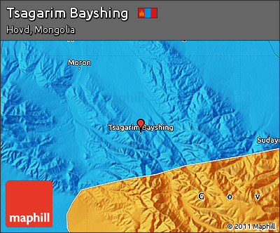 Political Map of Tsagarim Bayshing