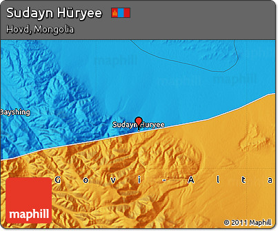 Political Map of Sudayn Hüryee