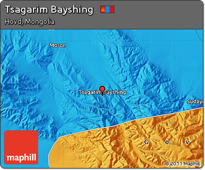 Political Map of Tsagarim Bayshing