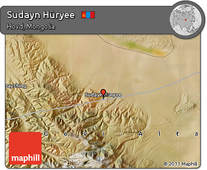 Satellite Map of Sudayn Hüryee