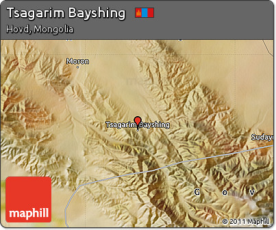 Satellite Map of Tsagarim Bayshing