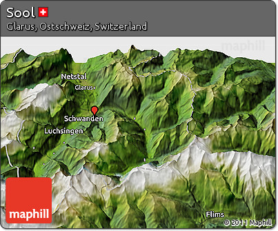 Satellite 3D Map of Sool