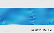 Shaded Relief Panoramic Map of the area around 46° 9' 26" S, 125° 52' 30" E