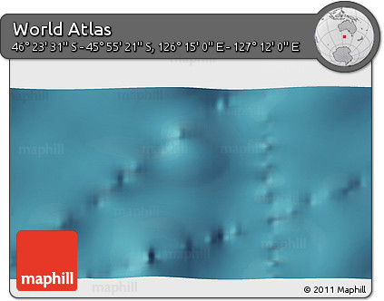 Satellite 3D Map of the Area around 46° 9' 26" S, 126° 43' 29" E