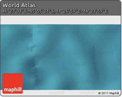 Satellite 3D Map of the Area around 46° 9' 26" S, 17° 55' 29" E