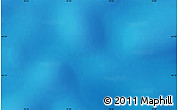 Physical Map of the area around 46° 9' 26" S, 18° 46' 29" E