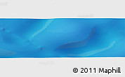 Physical Panoramic Map of the area around 46° 9' 26" S, 26° 16' 29" W