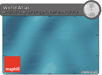 Satellite Map of the Area around 46° 9' 26" S, 28° 7' 30" E