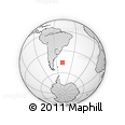 Outline Map of the Area around 46° 9' 26" S, 48° 22' 30" W, rectangular outline