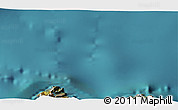 Satellite 3D Map of the area around 46° 9' 26" S, 51° 55' 29" E
