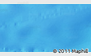 Shaded Relief 3D Map of the area around 46° 9' 26" S, 53° 37' 30" E