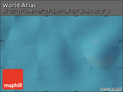 Satellite Map of the Area around 46° 9' 26" S, 55° 10' 29" W