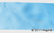 Physical 3D Map of the area around 46° 9' 26" S, 68° 4' 29" E