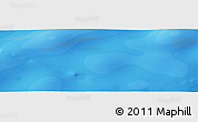 Political Panoramic Map of the area around 46° 9' 26" S, 74° 52' 30" E