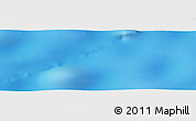 Shaded Relief Panoramic Map of the area around 46° 9' 26" S, 75° 43' 29" E