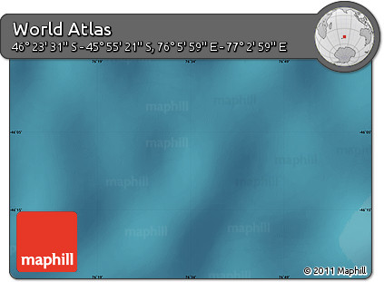 Satellite Map of the Area around 46° 9' 26" S, 76° 34' 29" E