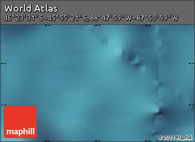Satellite Map of the Area around 46° 9' 26" S, 88° 19' 29" W