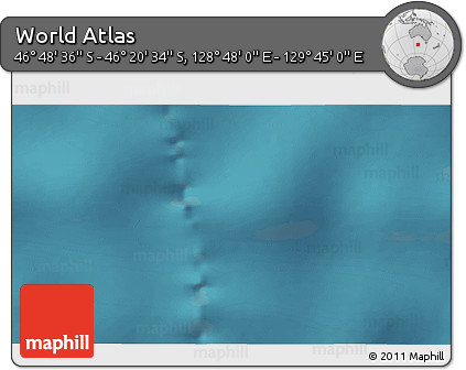 Satellite 3D Map of the Area around 46° 34' 35" S, 129° 16' 30" E
