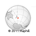 Where is the area around 46° 34' 35" S, 177° 34' 29" W located? Outline Map of the Area around 46° 34' 35" S, 177° 34' 29" W, rectangular outline