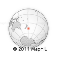 Where is the area around 46° 34' 35" S, 178° 25' 30" W located? Outline Map of the Area around 46° 34' 35" S, 178° 25' 30" W, rectangular outline